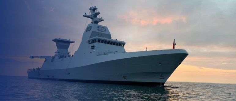 Orbit Communication Systems reports delivery of a military satellite communications system from the OceanTRx4 Mil family to the Israeli Navy, for the Saar 6-class corvette